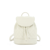 Casual women's bag pure color rhombus small backpack 82