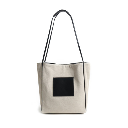 New style canvas bag large capacity shoulder bag 24