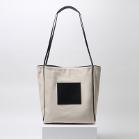 New style canvas bag large capacity shoulder bag 24