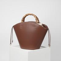 Retro women's bamboo handle handbag ladies bag 14
