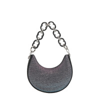 Saddle bag sequin all-match crescent handbag 47