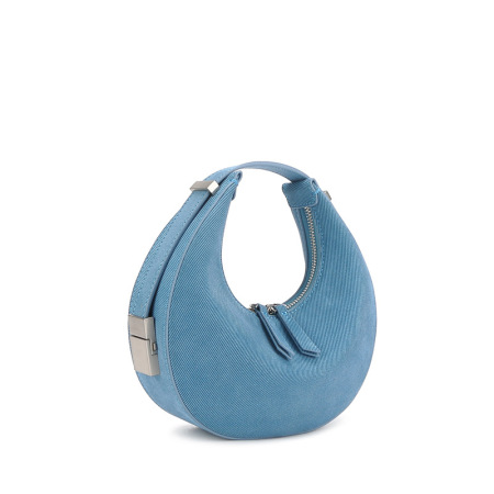 Vintage Small Round Handbag Underarm Shoulder Bag 64