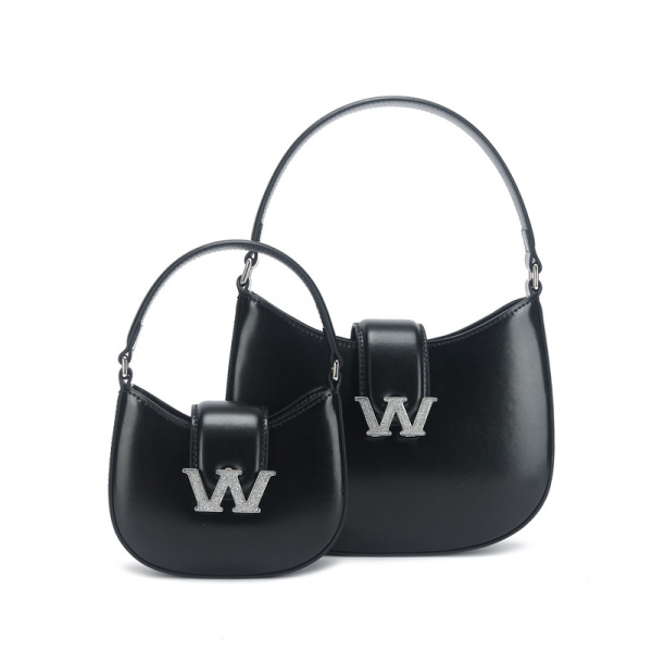 Women's new moon genuine leather bag 19