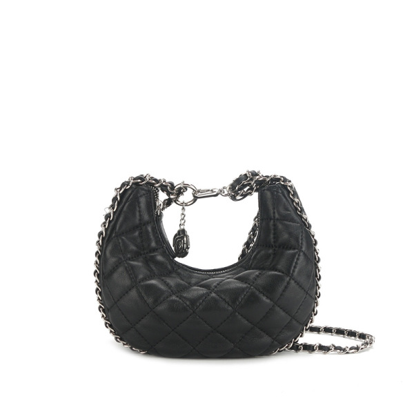 Xiaoxiang style rhombic crescent moon bag 42