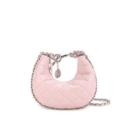 Xiaoxiang style rhombic crescent moon bag 42