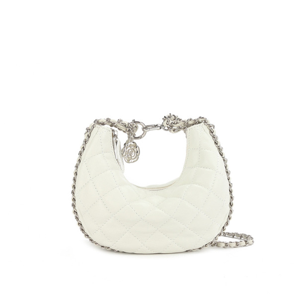 Xiaoxiang style rhombic crescent moon bag 42