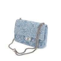 Xiaoxiangfeng Camellia Denim Bag 36